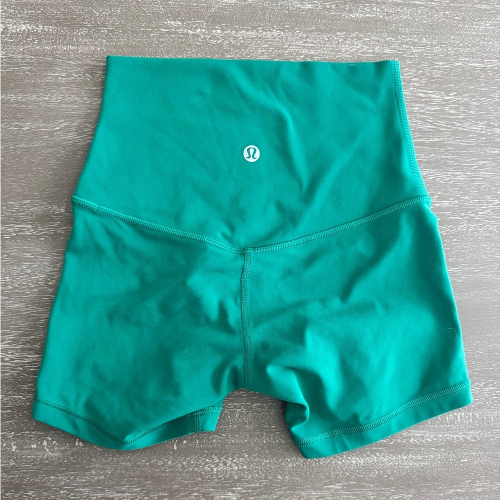 lululemon athletica Teal High Waist Women's Shorts size 0